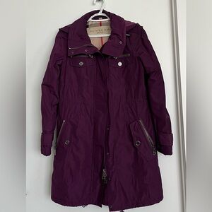 Burberry Women's Deep Purple Coat